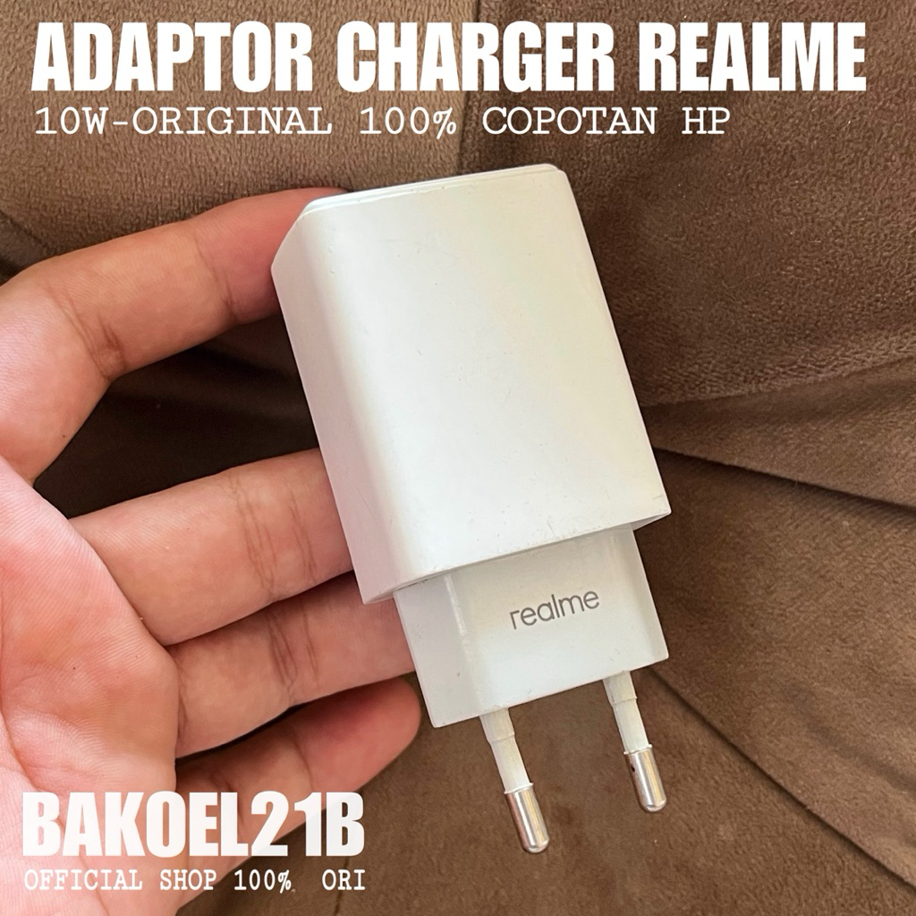 Batok Charger Realme 2A 10W Original 100% Bekas