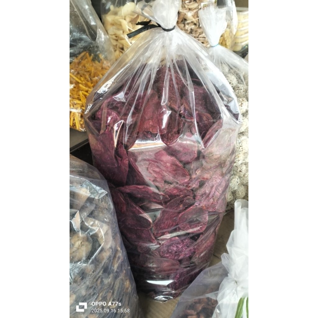 

KRIPIK UBI JALAR UNGU kas trenggalek