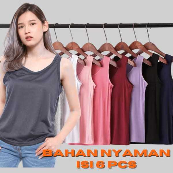 Tanktop Wanita Exxen Tali Kecil / Tanktop Wanita Exxen Tali Besar Singlet Wanita Essen Premium - Tri