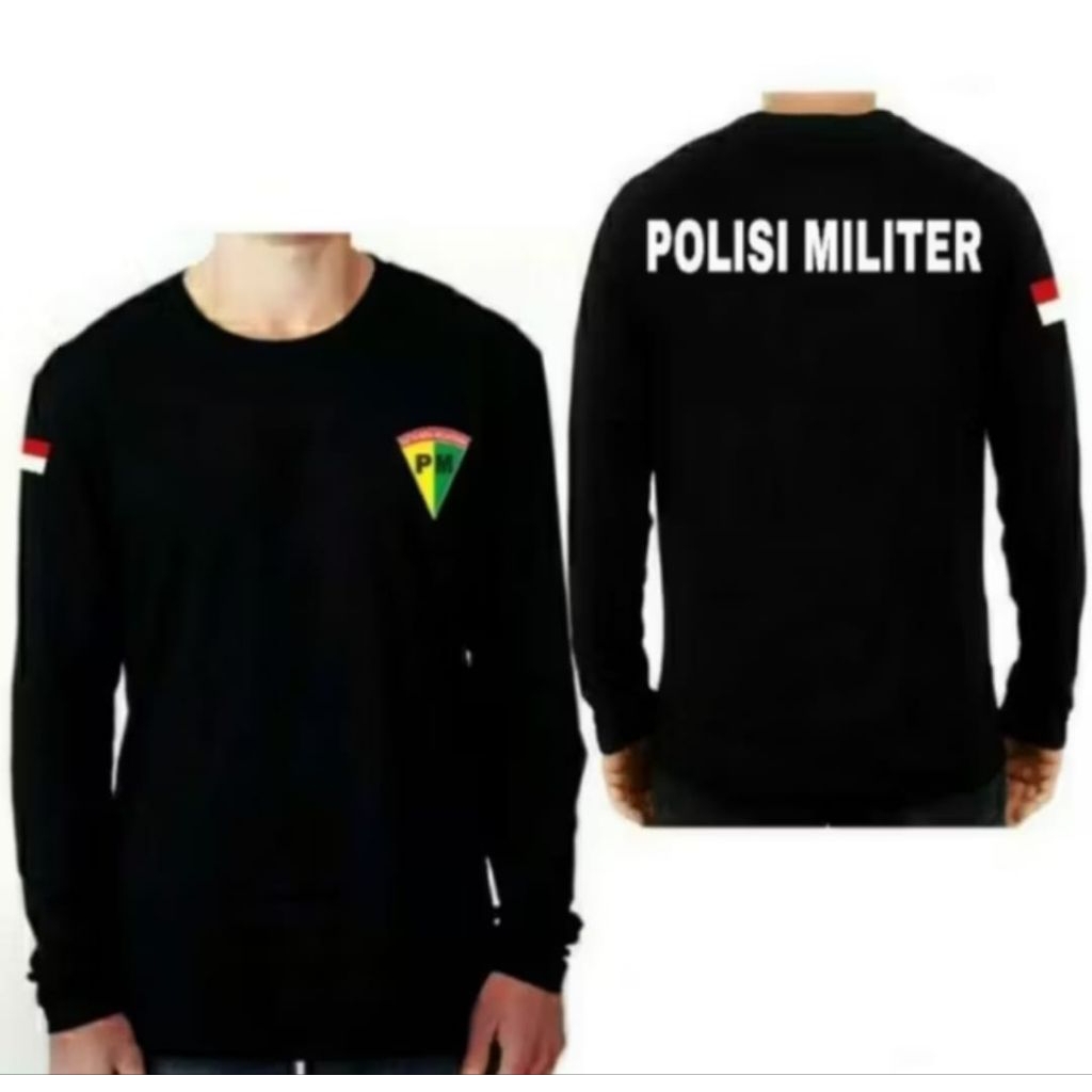 KAOS Polisi militer Lengan Panjang Baju Distro Polisi