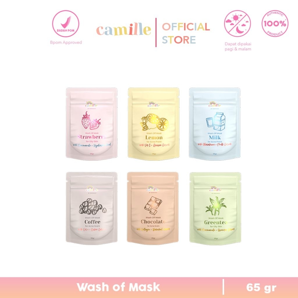 Camille Wash Off Mask 25gr-65gr