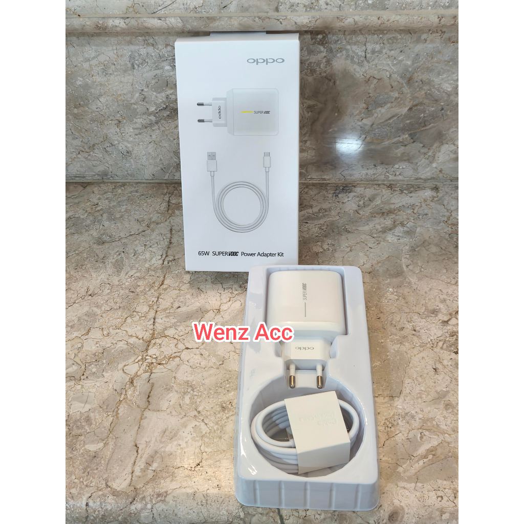 Oppo Charger 65W Super Vooc SuperVooc Type C Original 65Watt