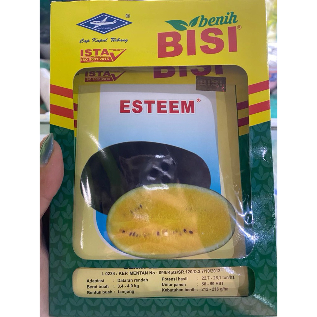 Esteem Bibit benih semangka kuning 20gr