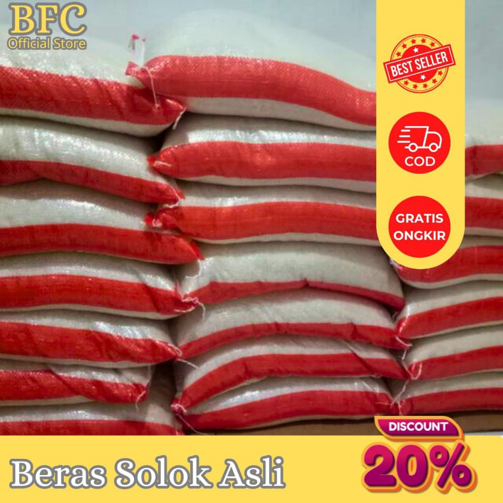 Beras Solok Asli Bujang Marantau 5 Kg Kualitas Terbaik
