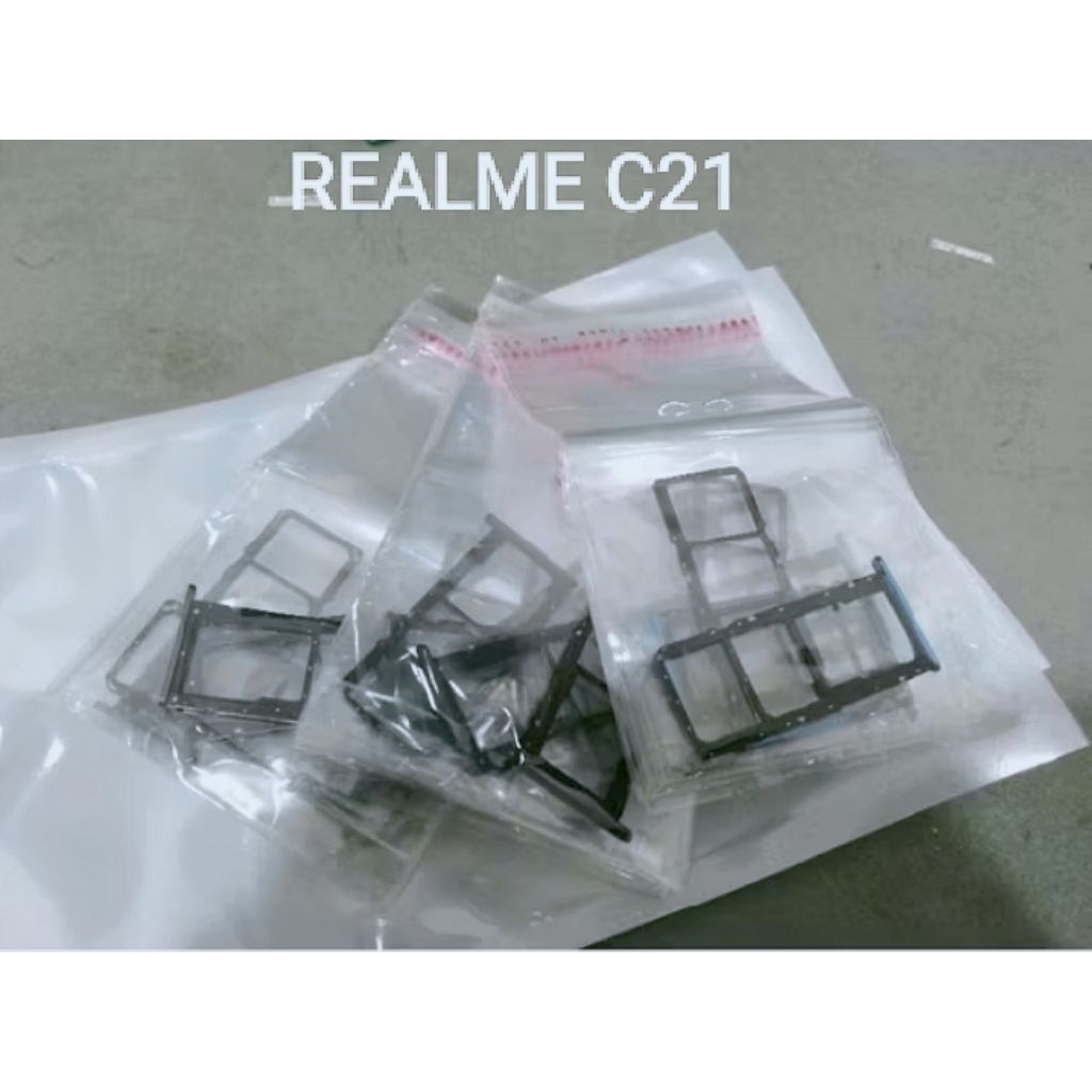Simtray REALME C21 - Simlock Realme C21 - Tempat dudukan simcard Realme C21