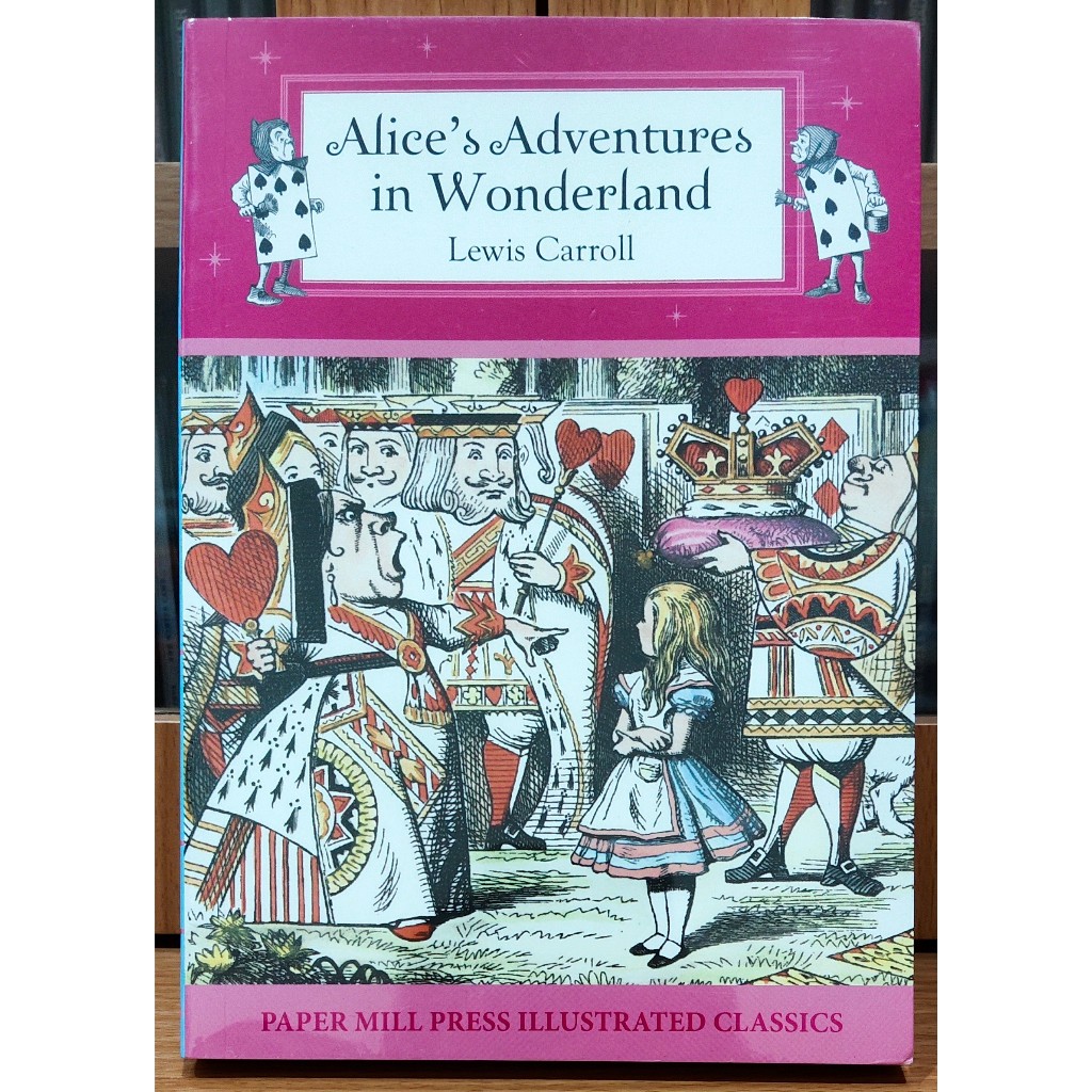 Buku Alice's adventure in wonderland illustrated novel book