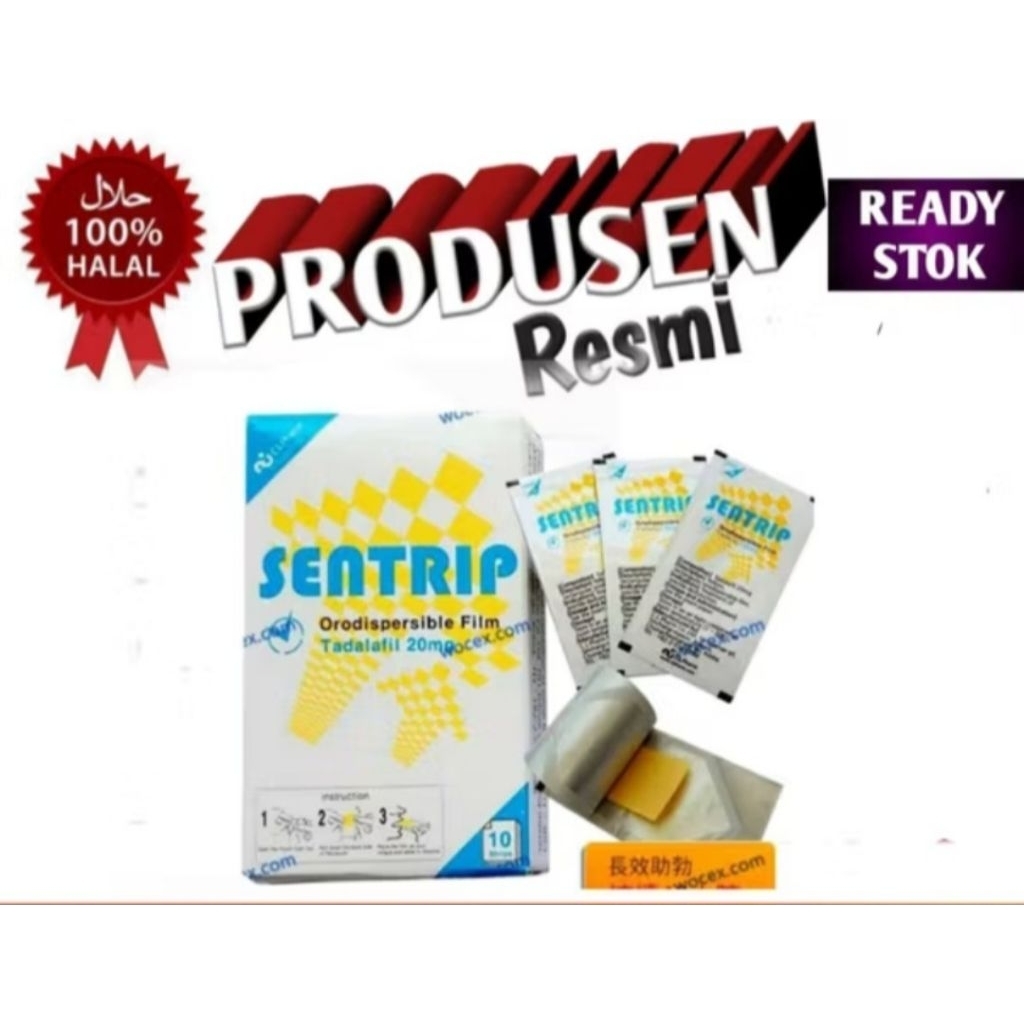SENTRIP ASLI PERMEN STAMINA PRIA DARI KOREA SENTRIP MINT