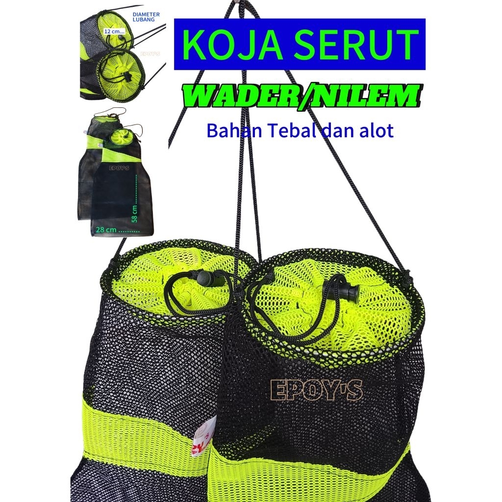 EPOY'S KOJA IKAN KUAT TEBAL TERBARU KORANG IKAN KECIL KERAMBA TEMPAT IKAN WADER  MUJAIR