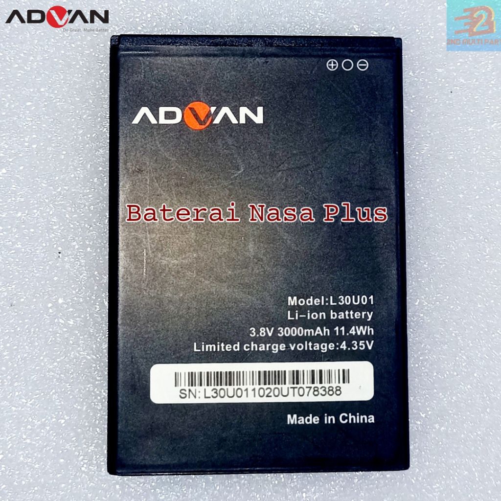 ADVAN, Baterai Nasa Plus / Nasa Pro
