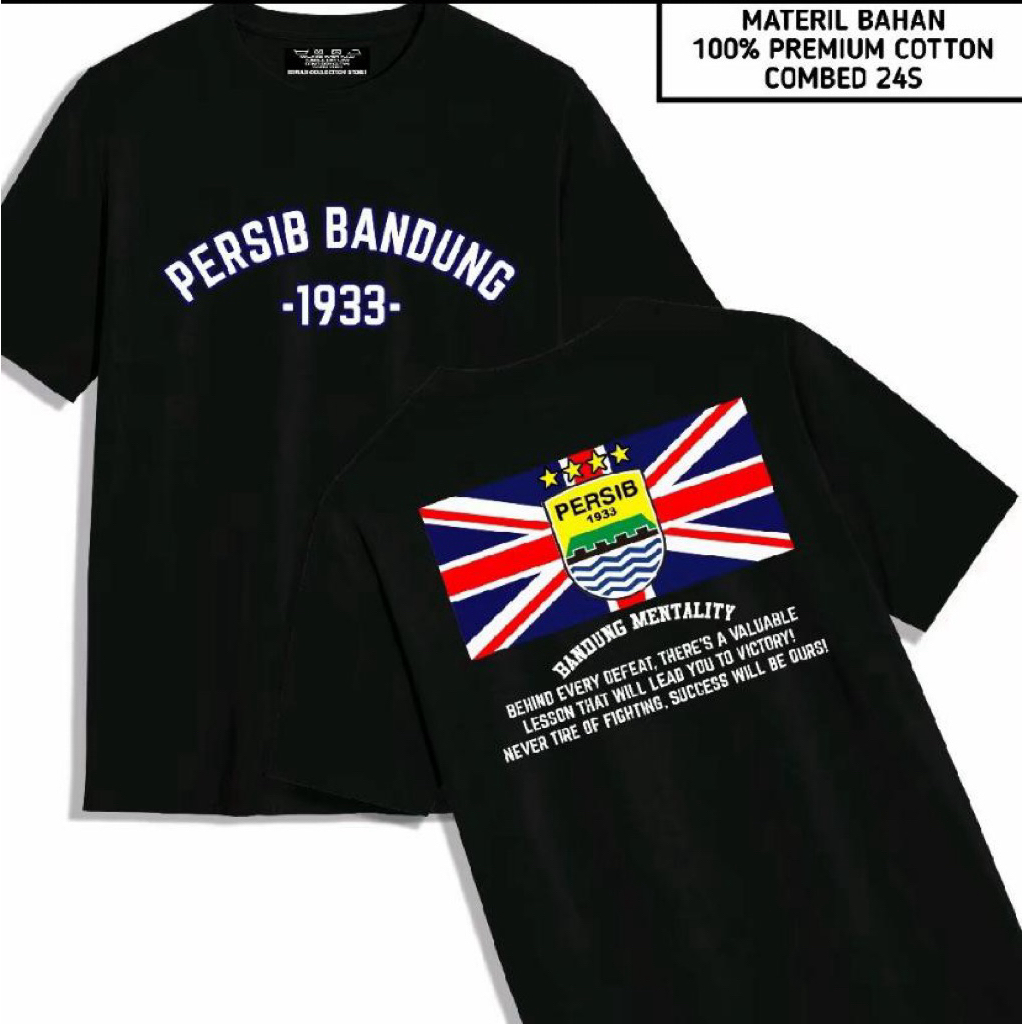KAOS-TSHIRT PERSIB BANDUNG MENTALITY