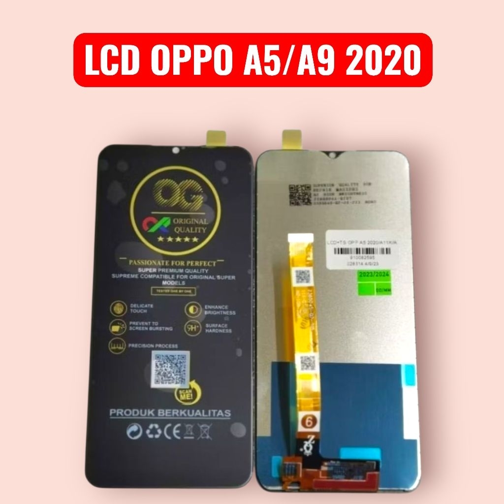 LCD TOUCSCREEN OPPO A5 2020/A9 2020 SET ORI NEW