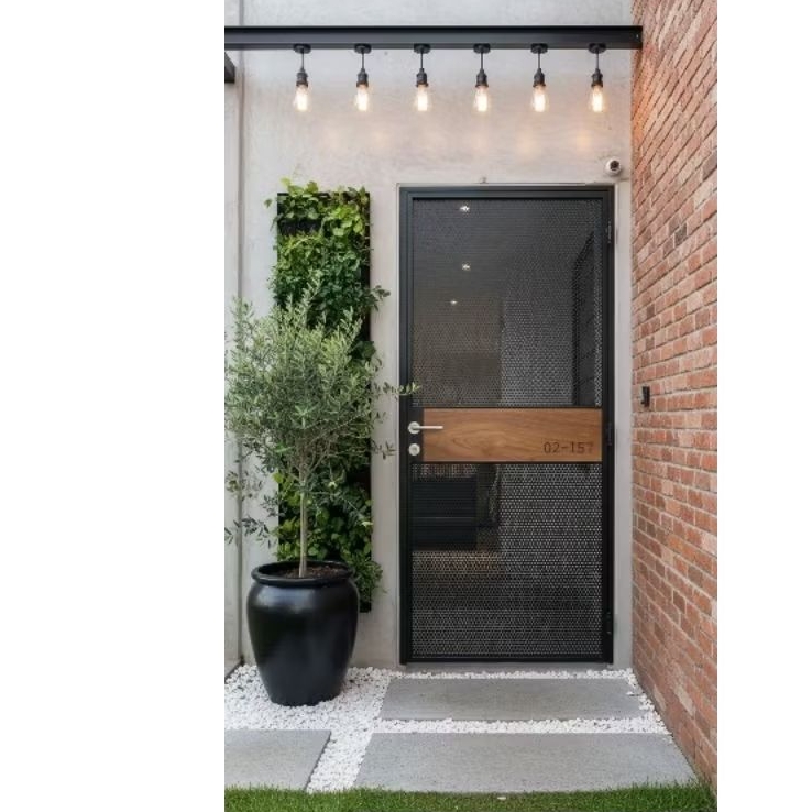 Pintu Besi Plat Lubang Pintu Besi plat pevorted