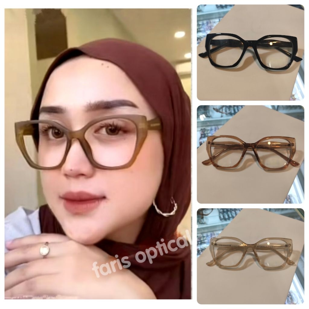 frame kacamata verona 5209 bisa request normal dan minus