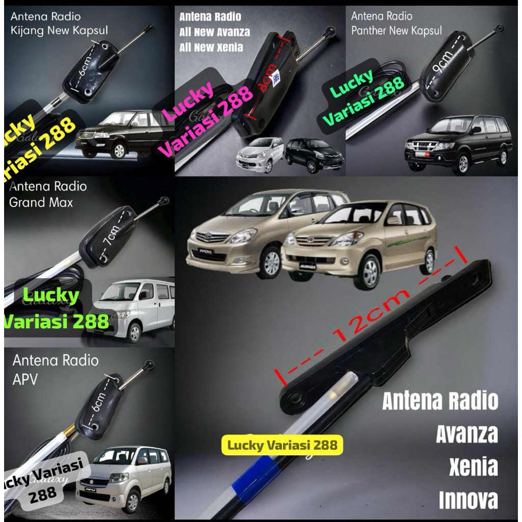 Antena Radio Mobil Model Ori Antena Avanza Xenia Innova Apv Rush Phanter New Grand Max Kijang Kapsul