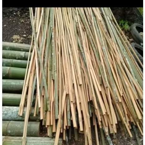 bilah bambu panjang 2 meter siap pakai