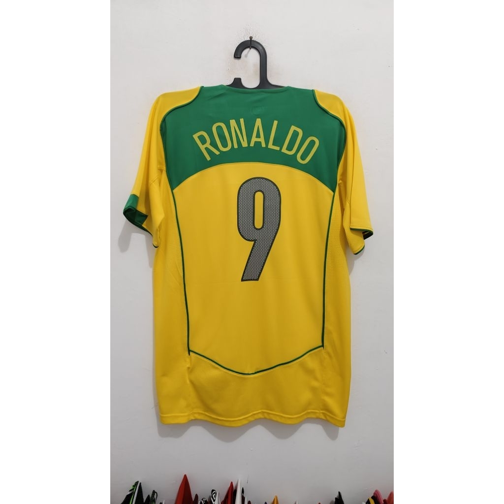 jersey retro Brazil Ronaldo size L