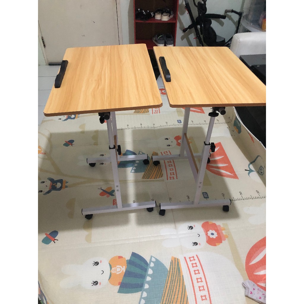 Jual Murah KUKAHOME Meja Belajar Bekas Meja Laptop Meja Kerja Meja Belajar Lipat Dengan Roda Bahan K