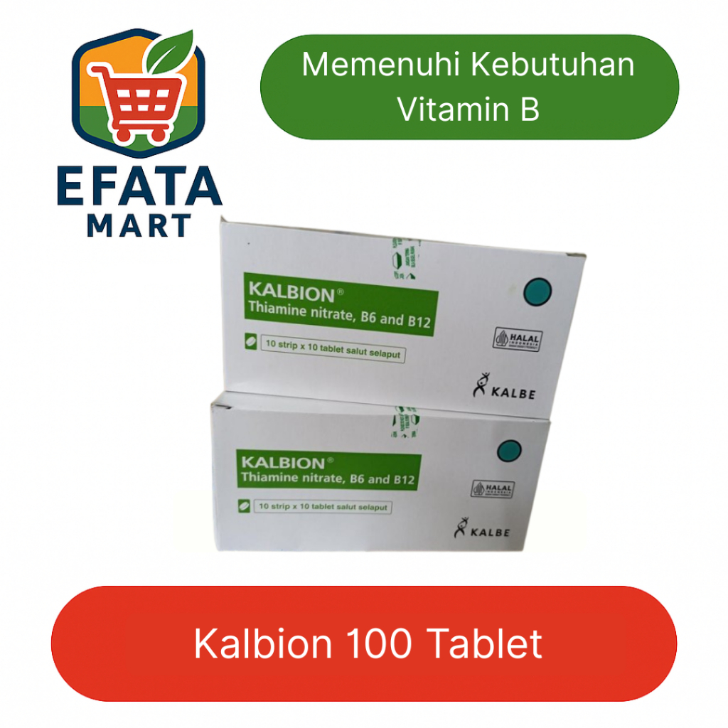 Kalbion 1 Box - Vitamin B1, B6, B12 B Complex Vitamin / Vitamin B Complex