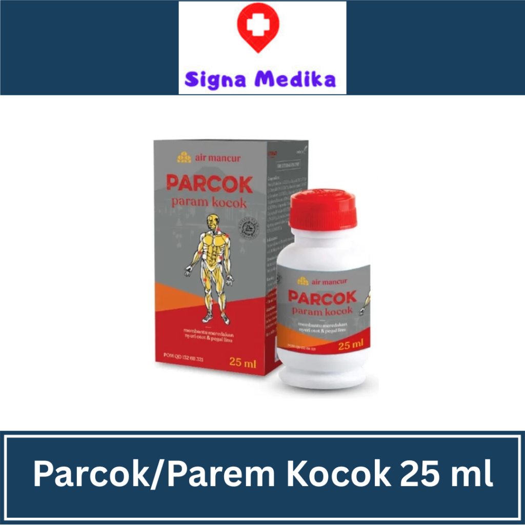 Parcok 25ml Air Mancur -  Parem Kocok