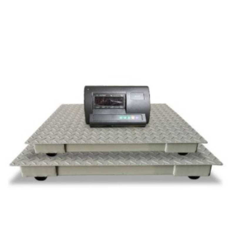 Timbangan Lantai 2 Ton 120cm Plat Lebar 150cm 2ton - 3 ton 1mx1m Floor Scale Digital