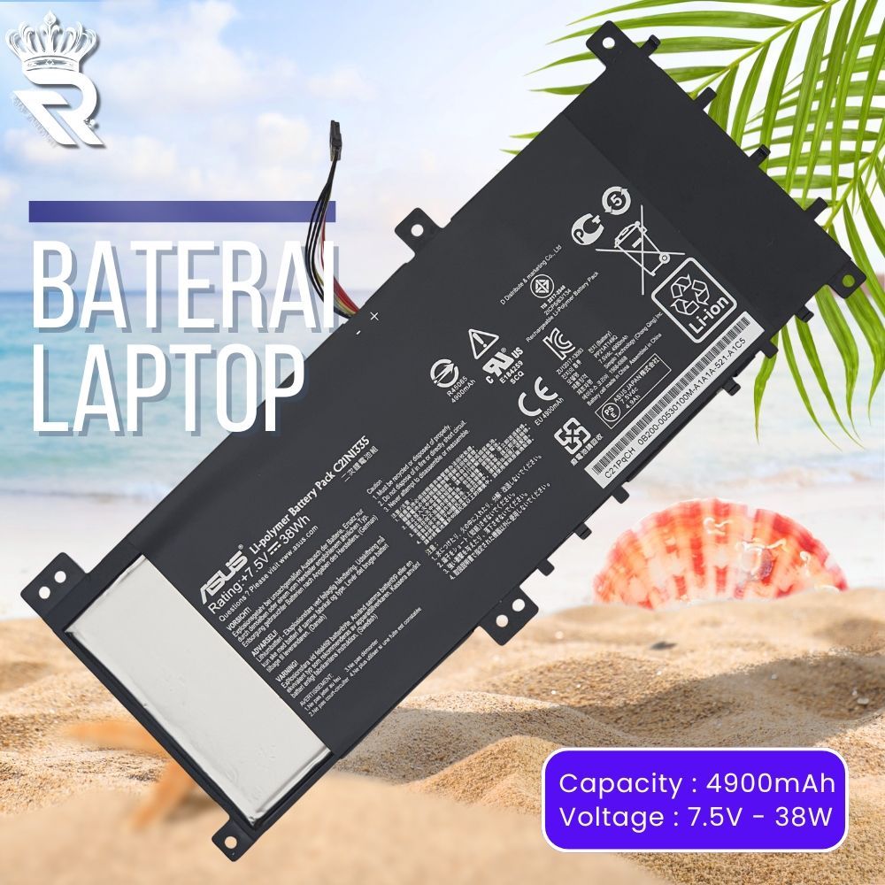 Baterai for Laptop Asus A451 A451L A451LN A451LB A451LA C21N1335