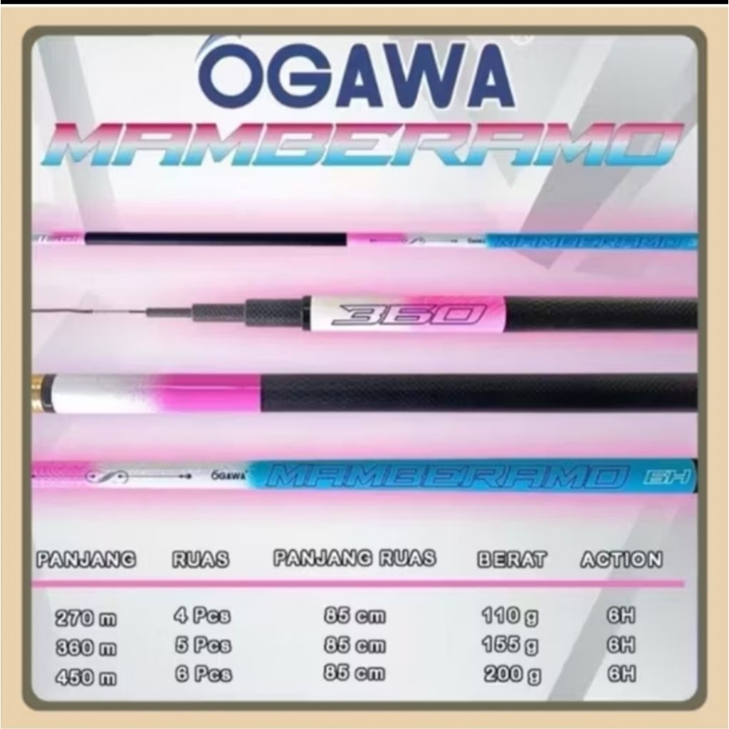 JORAN TEGEK OGAWA MEMBRAMO CARBON HARD ORIGINAL