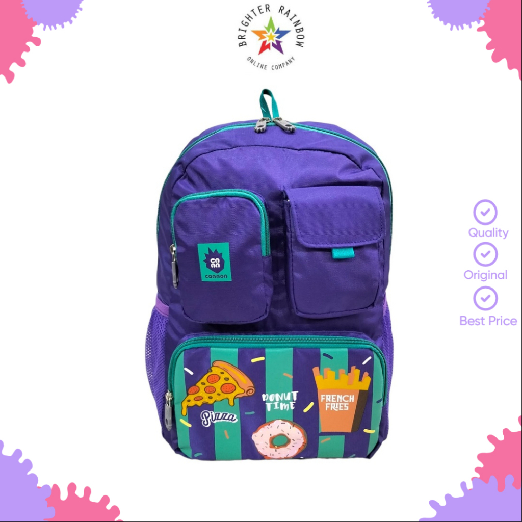 TAS CANNON - 71878 RANSEL SEKOLAH ANAK SD TERBARU LAPTOP BACKPACK