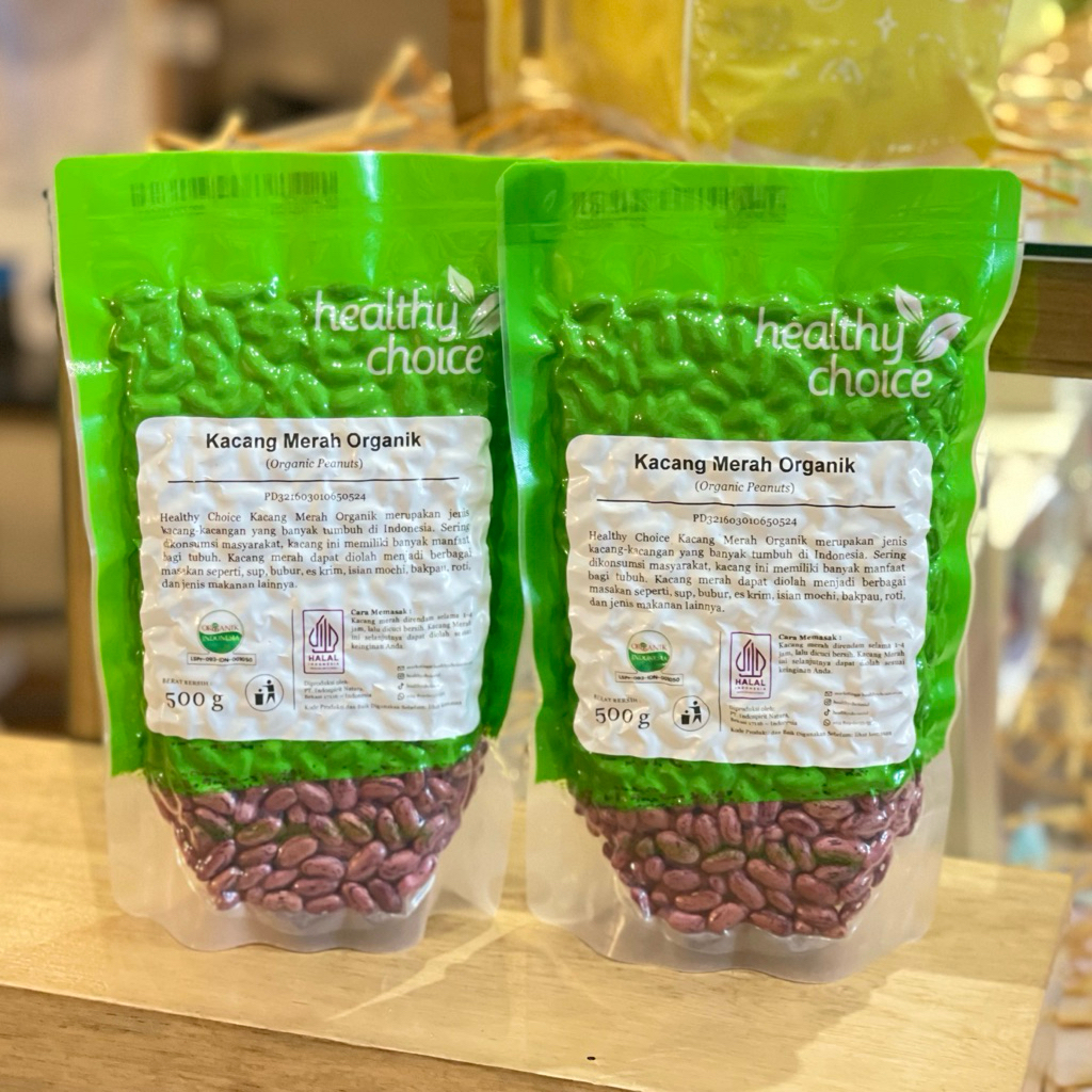 

Healthy Choice Kacang Merah Organik 500 Gr