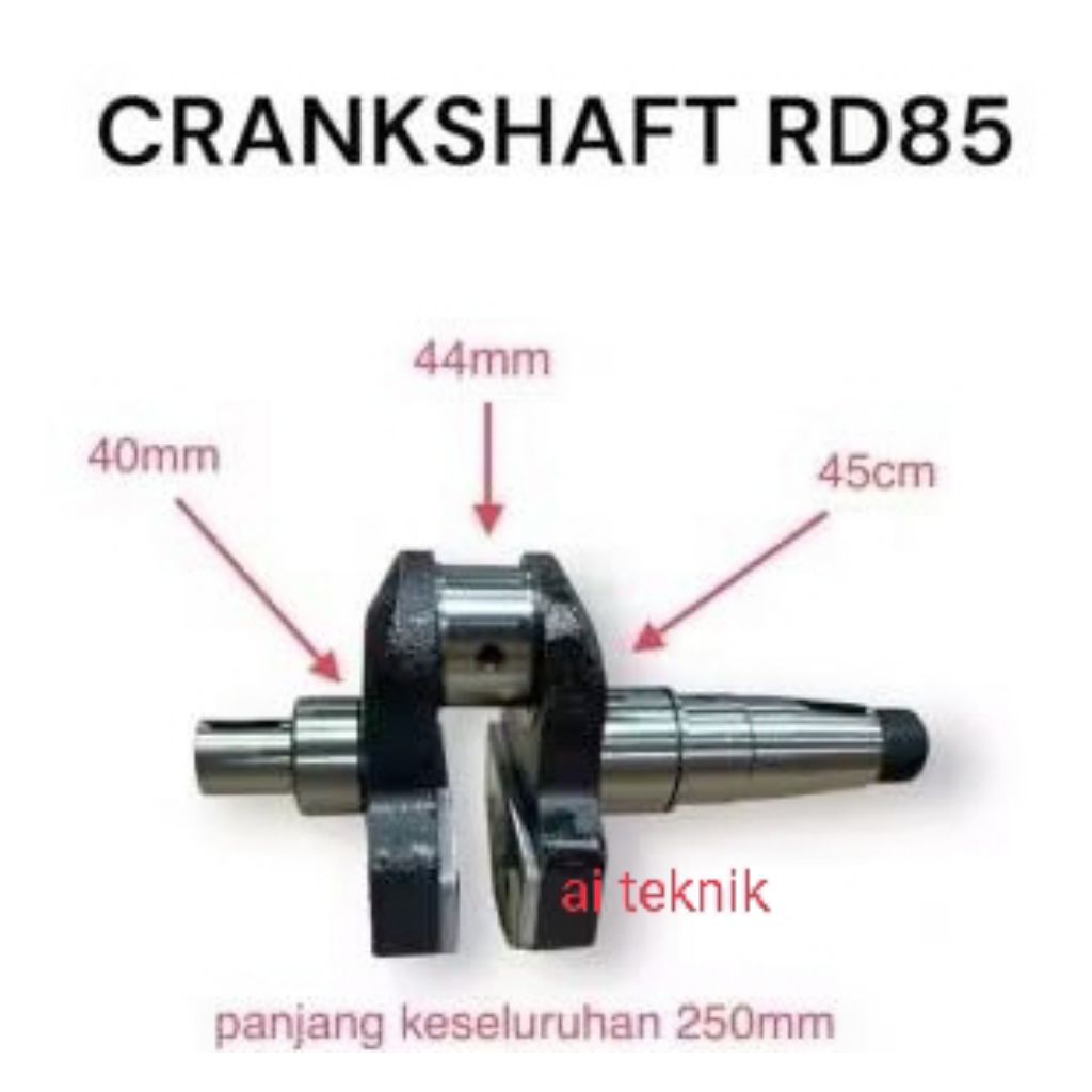 RD85:crankshaft RD85