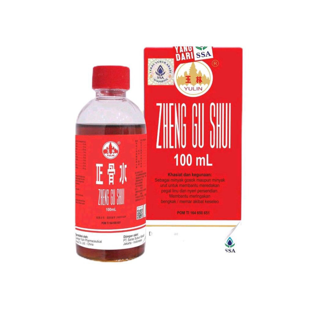 zheng gu shui original Zheng Gu Shui 100ml - Obat Pijat untuk Pegal, Keseleo