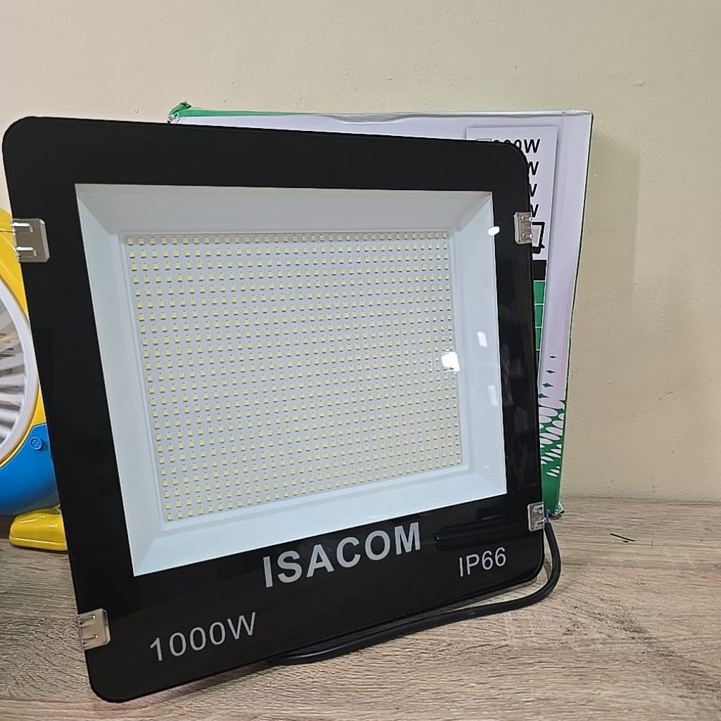 LAMPU SOROT LED MATA SMD 1000W / ISACOM LED FLOODLIGHT IP66