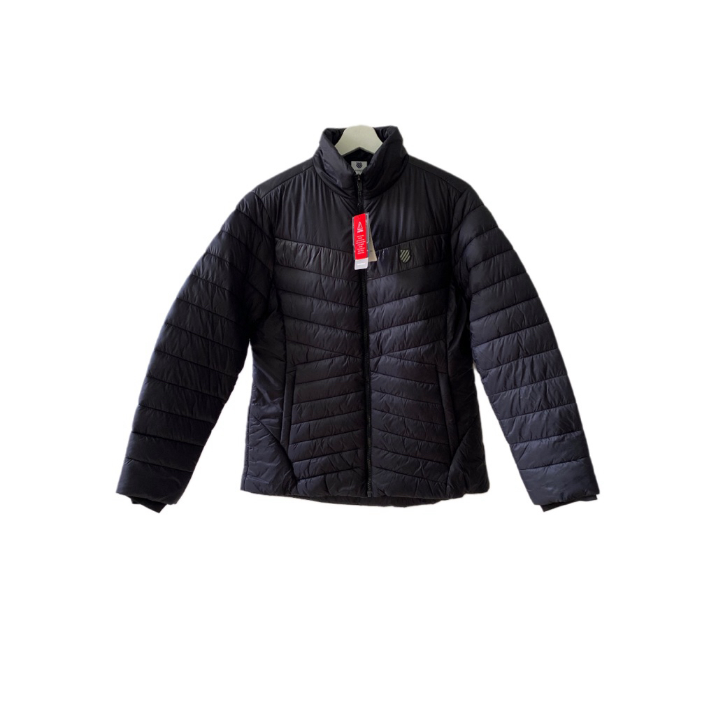 JACKET WANITA - K SWIS PEDDING BLACK ORIGINAL AUTHENTIC