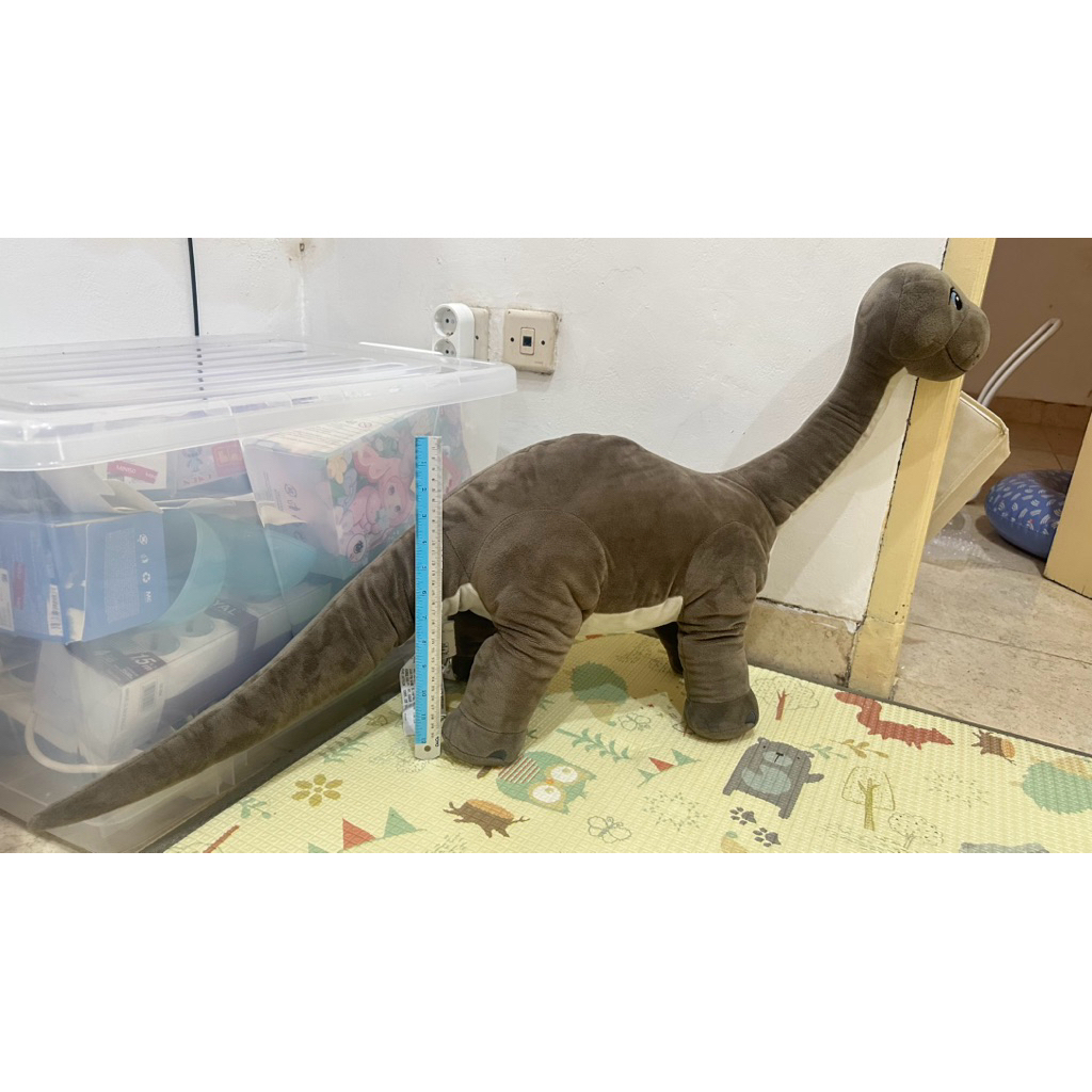 Boneka Dinosaurus Brontosaurus ukuran besar merk IKEA