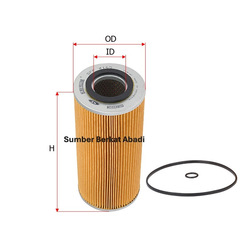 SURE SFF 4165 FUEL FILTER SFF-4165 SFF4165 P50 2357 P50-2357 P502357 14650-501140 14650 501140 14650