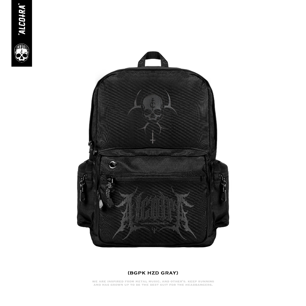 BGPK HZD GRAY // BAGPACK HAZARD GRAY // TAS RANSEL ALCOTRA