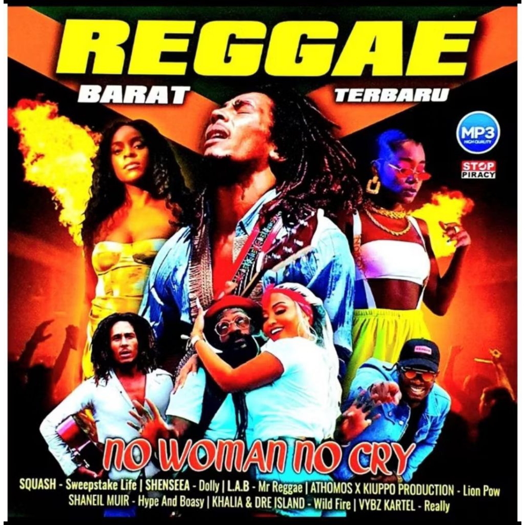 Kaset CD Mp3 Lagu Reggae Barat Terbaru - CD Audio Mobil Musik Reggae Mancanegara Terbaru