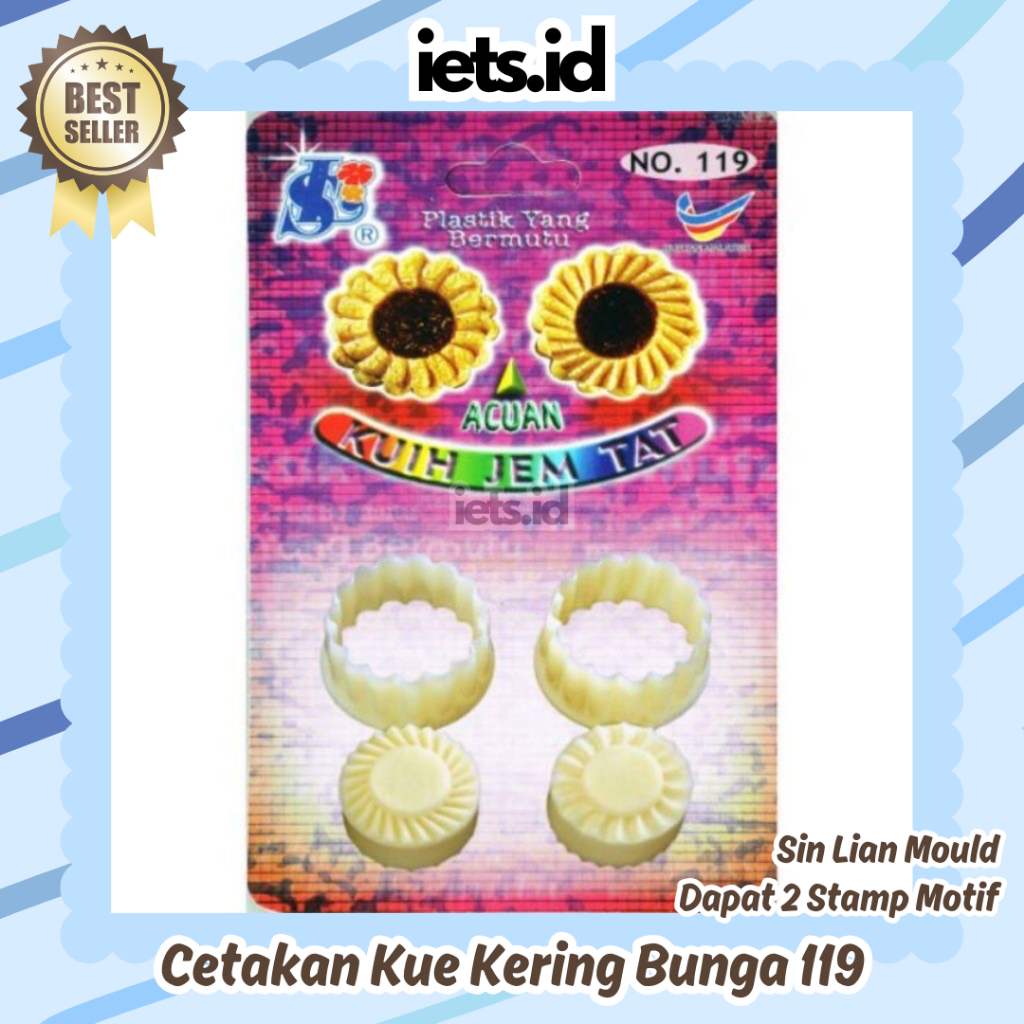 Cetakan Kue Kering Acuan Jem Tat 119 | Cetakan Kue Nutella | Cetakan Kue Kering Malaysia