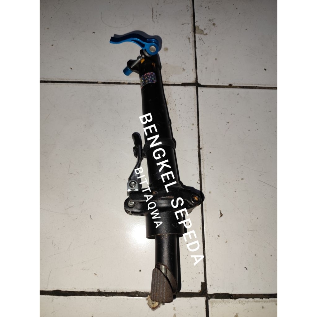 Handlepost Sepeda Lipat UK 16 20 Oversize Original Baru | Bengkel Sepeda Bittaqwa Depok