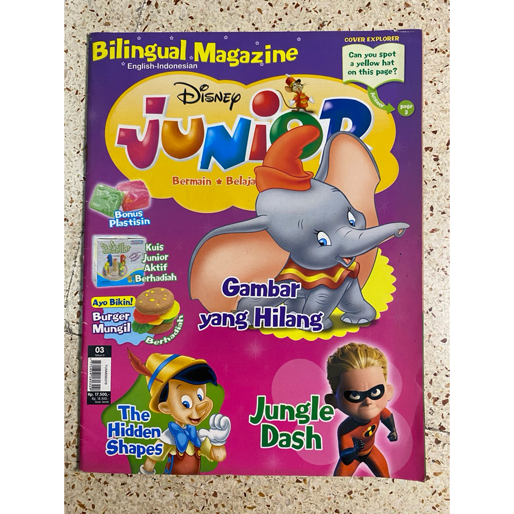 MAJALAH ENGLISH INDONESIA DISNEY JUNIOR
