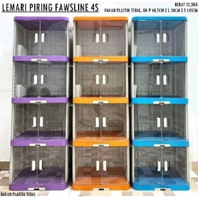 Rak Piring Plastik Lemari Piring Fawsline Rak Piring Dapur Tempat Sendok Rak Dapur BATAM