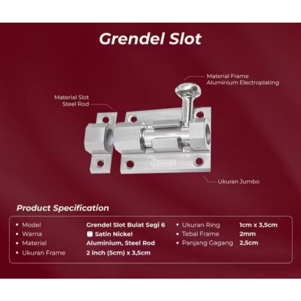 Grendel Slot Pintu / Slot pengunci pintu
