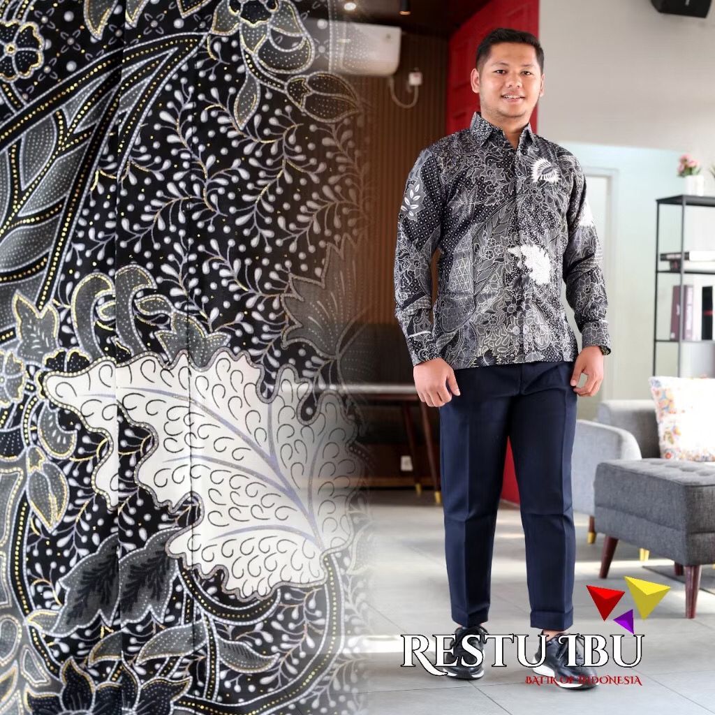 Kemeja Batik Mewah-Kemeja Pesta