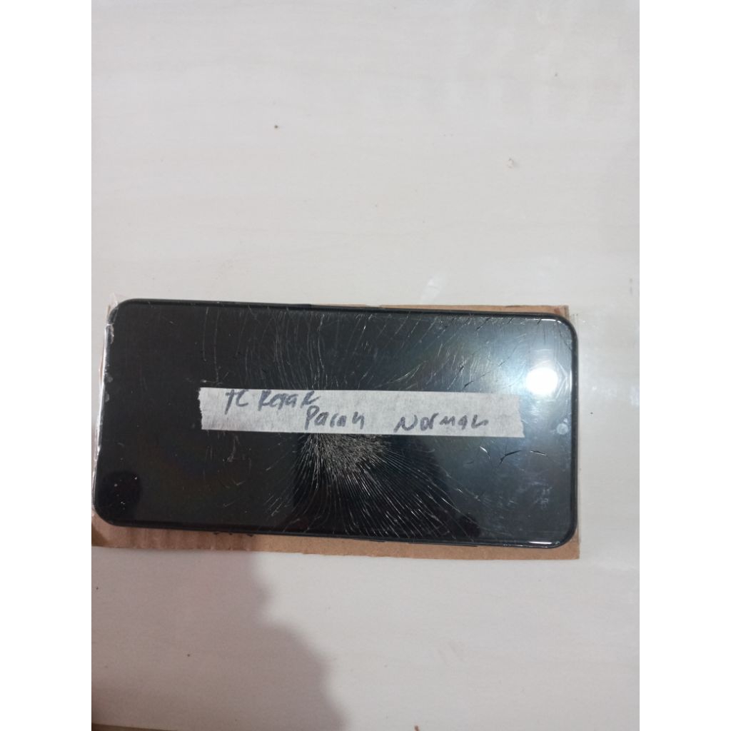 lcd Tc Retak parah sentuh normal Vivo y91