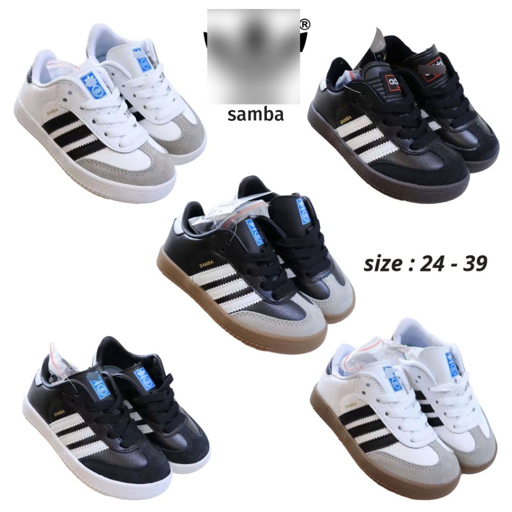ADIDAS / Sepatu Kets Anak Adidas SAMBA / Slip On Kids / Sepatu Anak / Sepatu Adidas Anak / Sepatu Ad