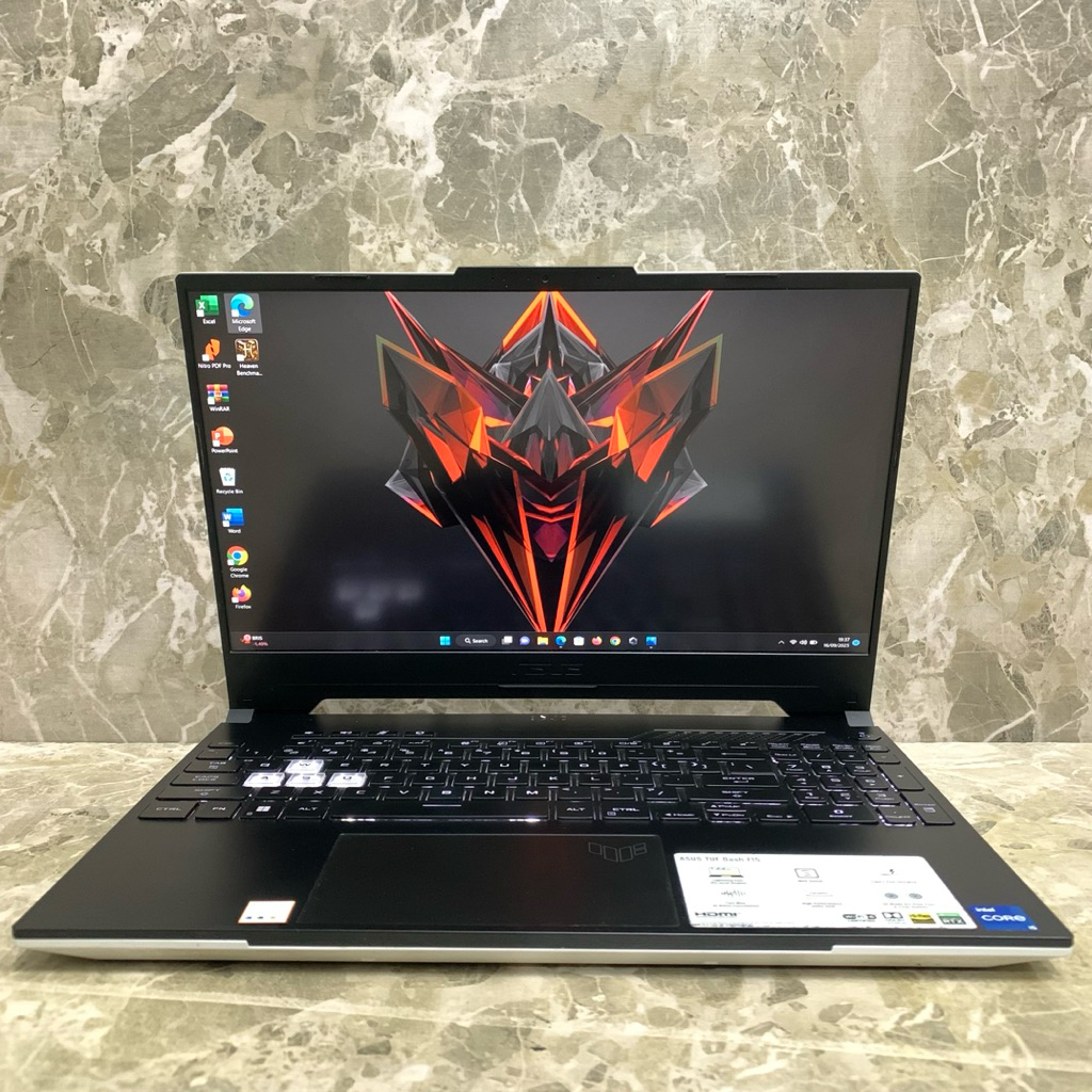 Laptop GAMING ASUS TUF Dash F15 FX517Z intel i5-12450H RAM 8 GB SSD 512 GB Nvidia RTX3050 15”FHD IPS
