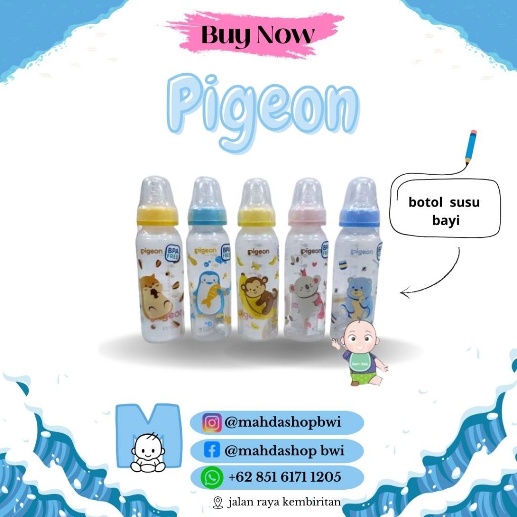Pigeon / botol susu bayi / botol susu pigeon / botol susu / bayi botol susu