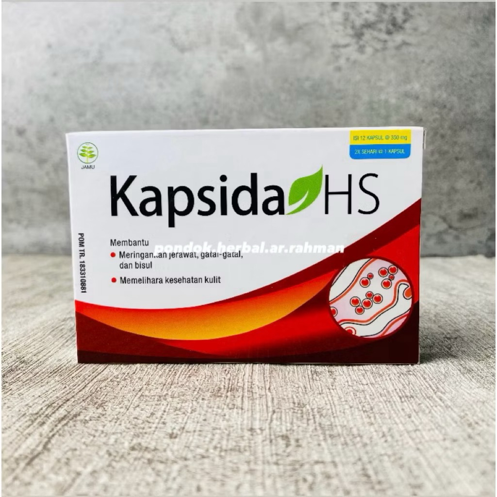 KAPSIDA HS - atasi masalah jerawat