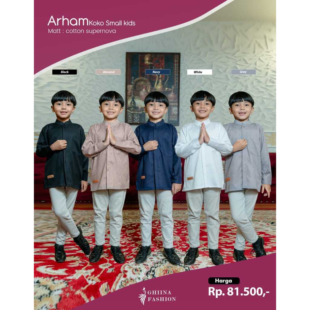 ARHAM KOKO KIDS BY GHINA FASHION