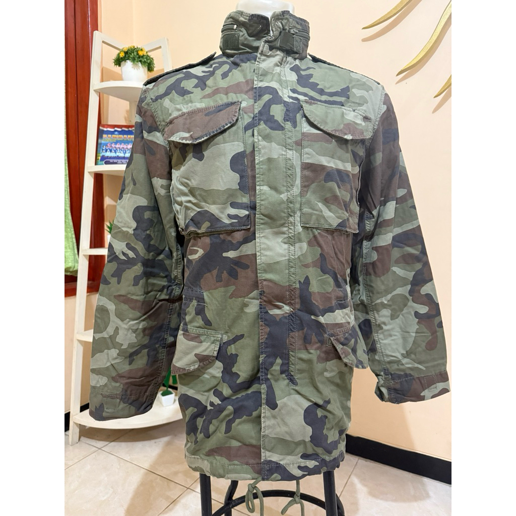 Zara Original JaketArmy Parka M-65