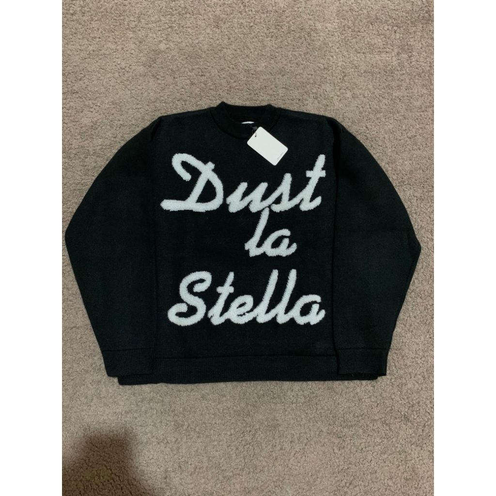 [100%original] Knit wear Dust la Stella Black